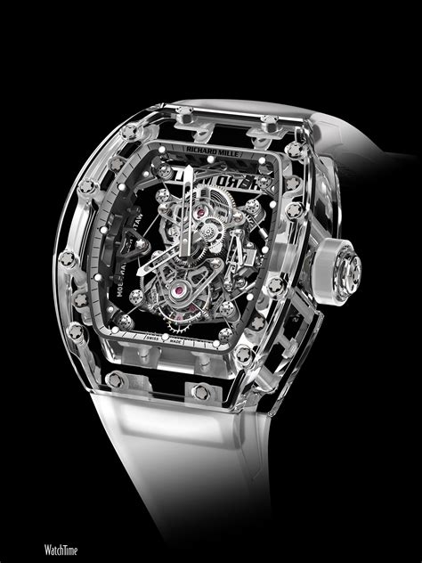 richard mille watch clear|Richard Mille sapphire price.